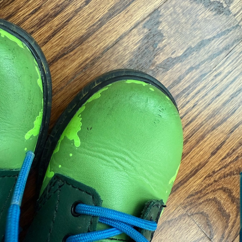 Doc Martens 1460 Teenage Mutant Ninja Turtles Leonardo Boots 10 - Picture 12 of 15